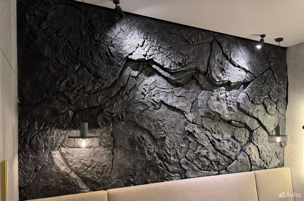 Текстура артбетона крупным планом